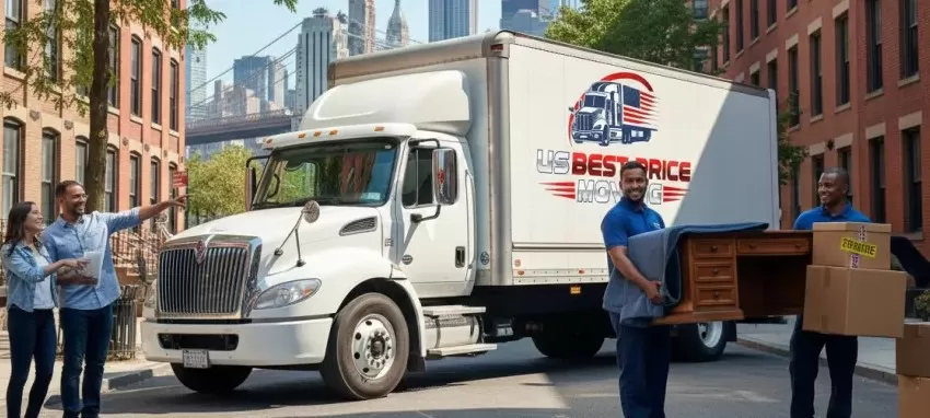 Moving truck and storage