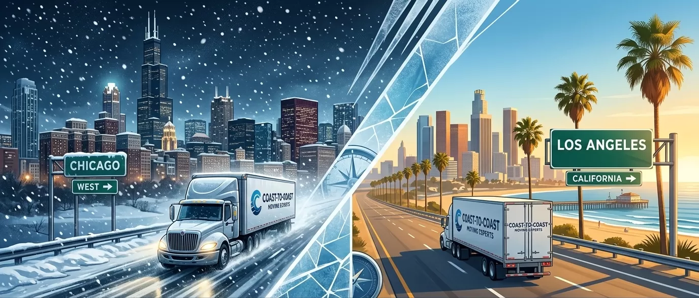 Chicago to Los Angeles Winter Move