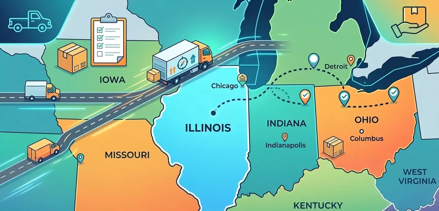 Illinois Neighbor-State Pickup