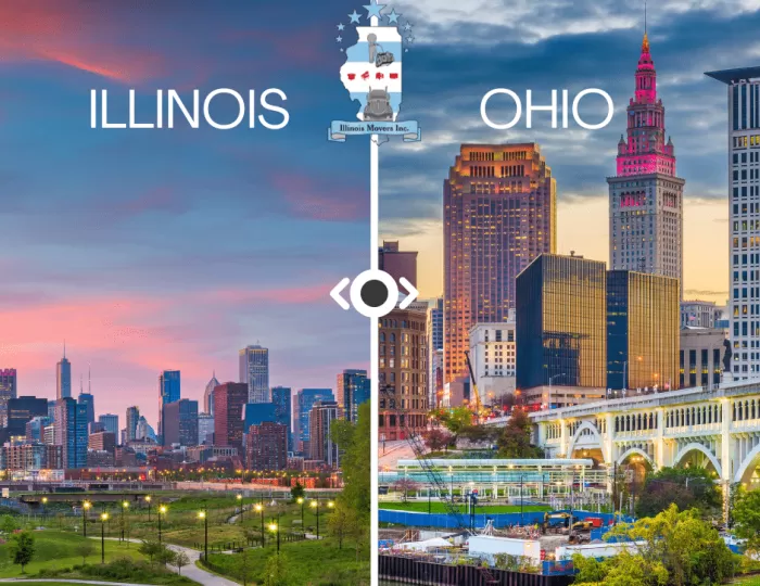 Ohio city skyline and recreation