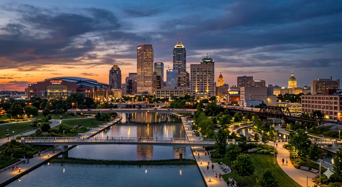 Indianapolis skyline